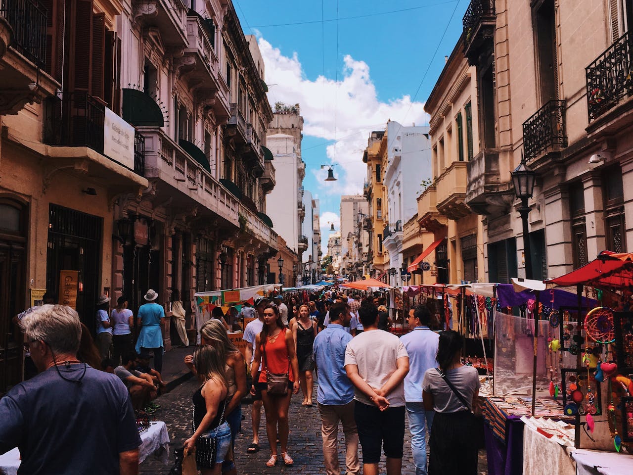 Lá Feria de Abril Sevilha