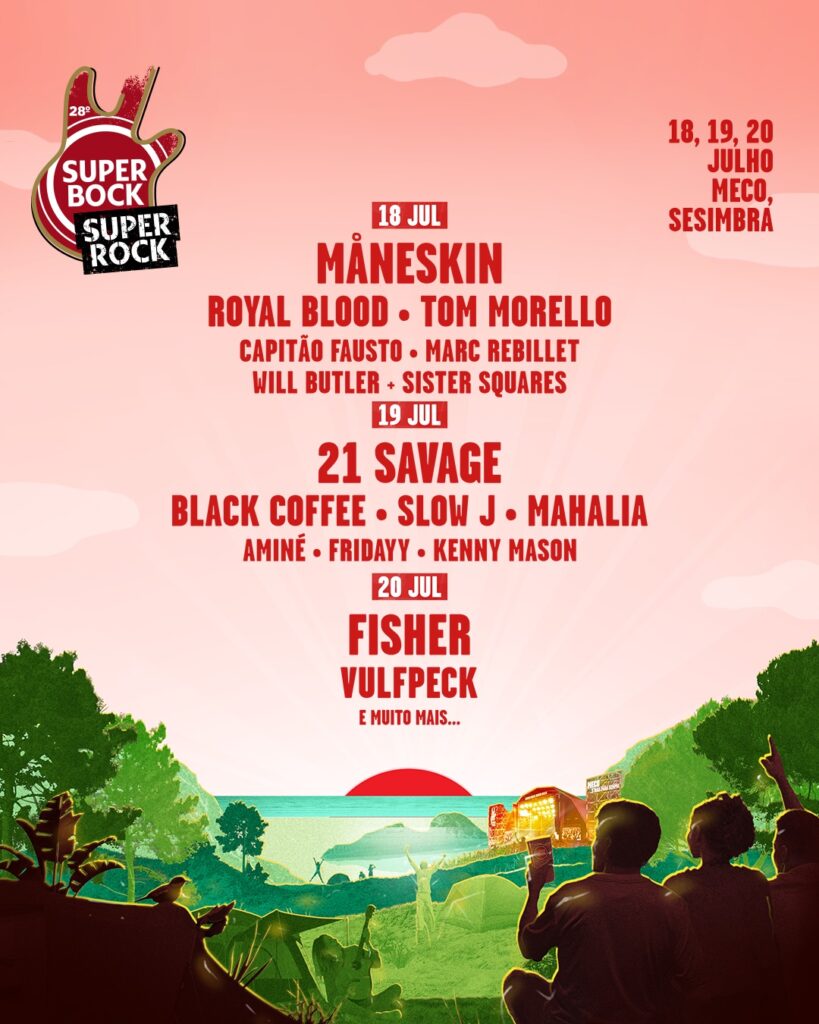 cartaz oficial super bock super rock