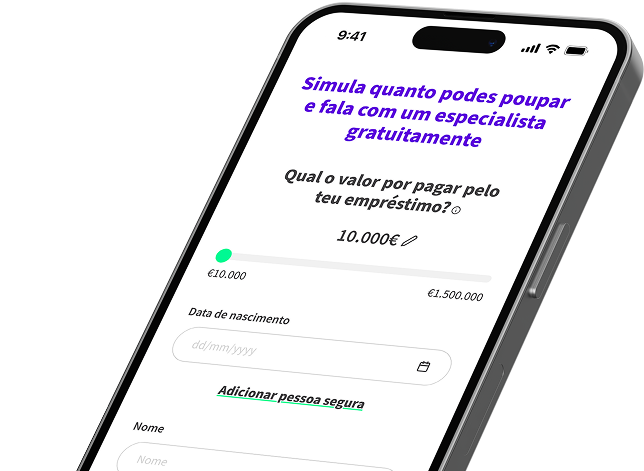 Belt Segutos na versão móvel para simular um seguro 100% online