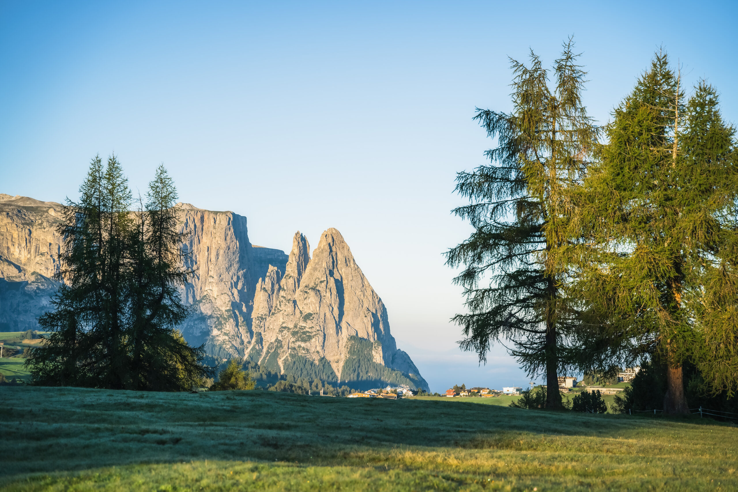 Val gardena nas Dolomitas