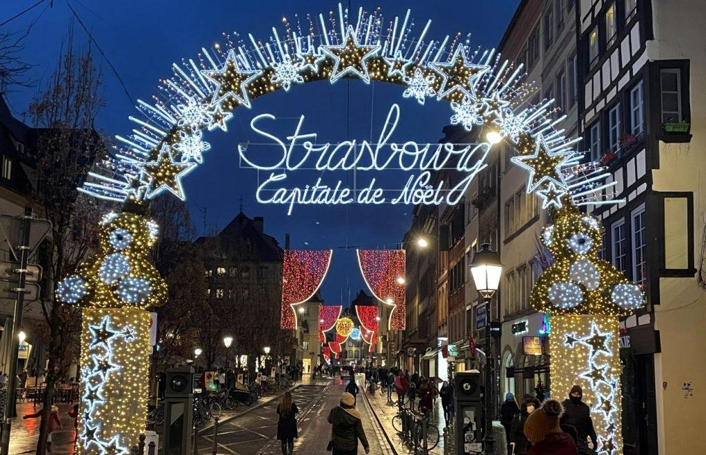 Mercado de natal - Estrasburgo, França​