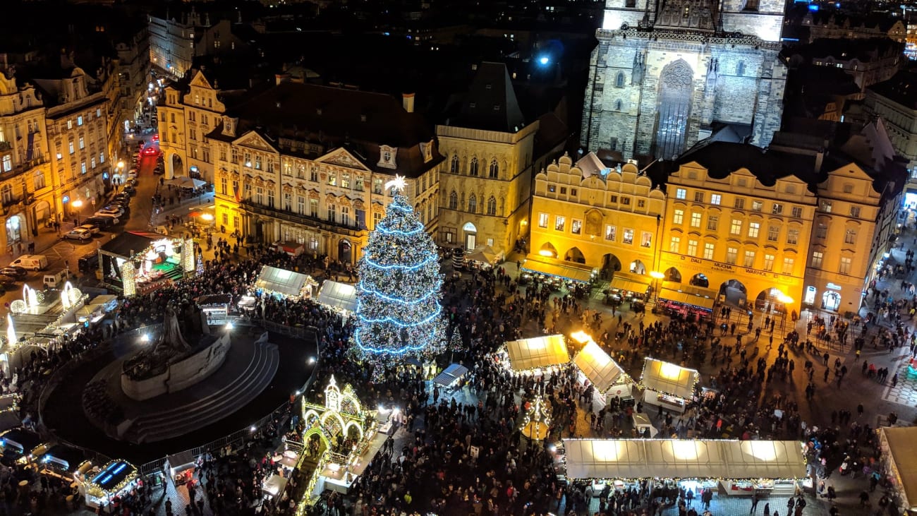 mercado de natal praga