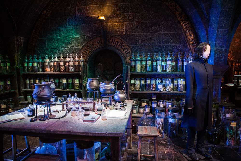 estudios harry potter | Sala das poções do Severus Black