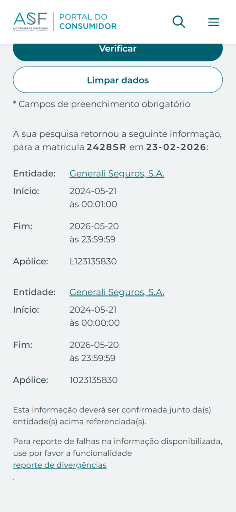 saber se carro tem seguro